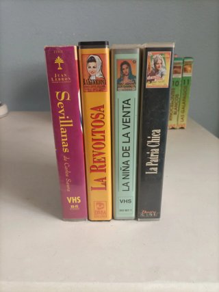 Lote 4 Películas VHS: La Revoltosa, etc.
