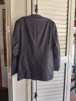 Completo uomo lana grigio