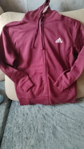 Sudadera Adidas Roja Hombre
