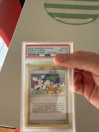 Pokemon Tropical Wind Español PSA 8