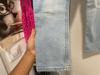 Pantalón vaquero Bershka azul