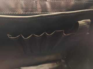 Bolsa de trabajo impermeable negra