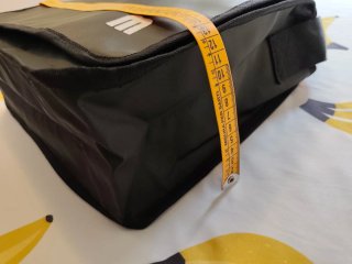 Bolsa de trabajo impermeable negra