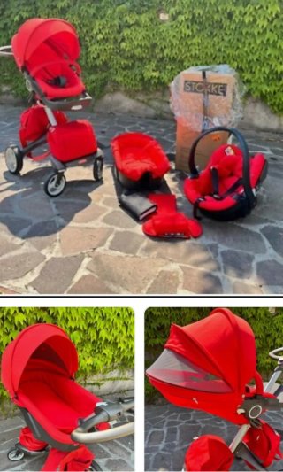Trio Stokke Explory Rosso