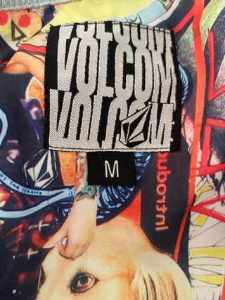 Chaqueta Volcom azul hombre