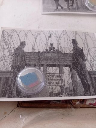 Postais Históricas Berlim Muro da Alemanha