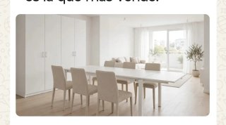 IKEA EKEDALEN Mesa comedor extensible 180x90x74