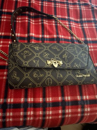 Borsa Giulia Pieralli donna marrone e oro