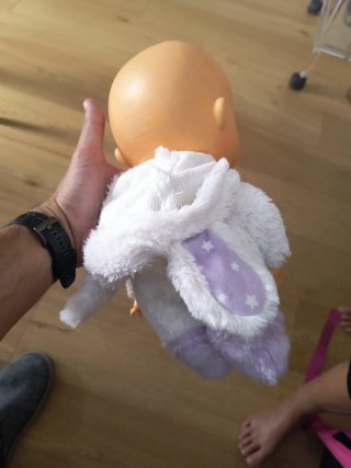 Bebe Llorón Peluche Bunny