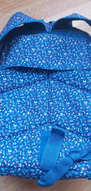 Mochila escolar Busquets azul