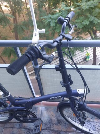 Bicicleta Plegable B'Twin Tilt 500 Azul