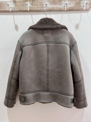 Chaqueta Zara efecto ante forrada Talla S