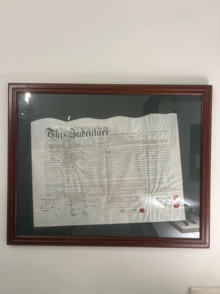 Escritura Americana 1812