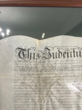 Escritura Americana 1812