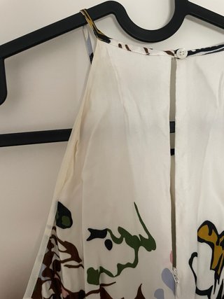 Vestido Massimo Dutti Estampado Largo