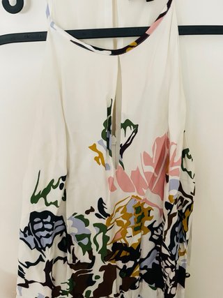 Vestido Massimo Dutti Estampado Largo