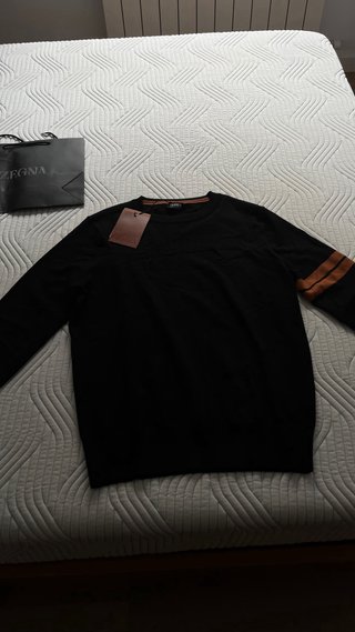 Zegna – Zapatillas y jersey nuevos