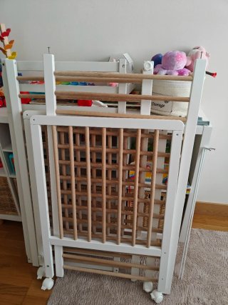 Cuna Zara Home Madera Blanca y pino