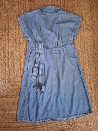 Vestido premamá vaquero Mango Talla M