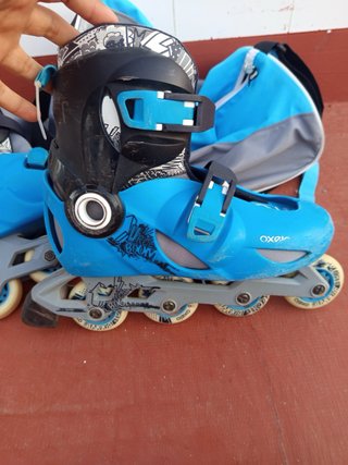 Patines infantiles Oxelo con protecciones
