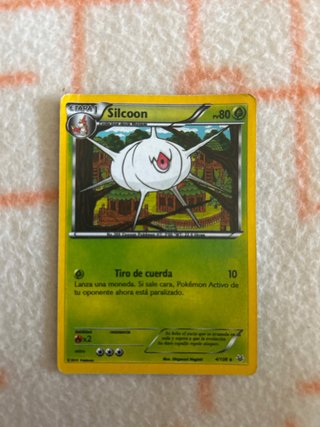 Carta Pokémon Silcoon Etapa 1