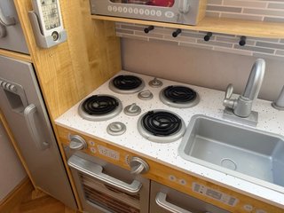 Cocinita de madera infantil