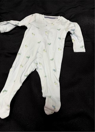 Lote 3 pijamas invierno bebé 3-6 meses