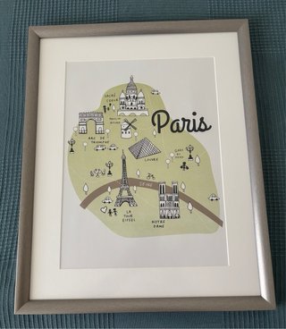 Set 2 Cuadros Decorativos Paris y London