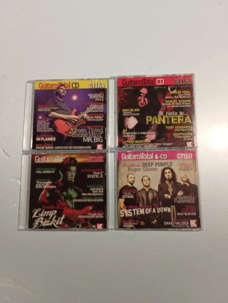 4 Revistas "Guitarra Total"