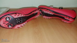Botas Ciclismo Speed Talla 42 Rojas