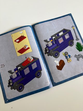 Lego Harry Potter Autobús 4755 con instrucciones