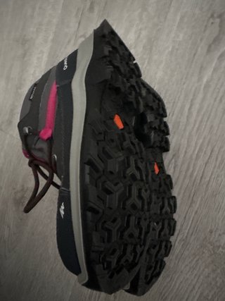 Botas de montaña grises y rosas niña TALLA 33