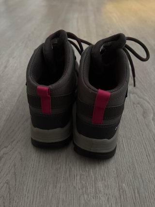 Botas de montaña grises y rosas niña TALLA 33