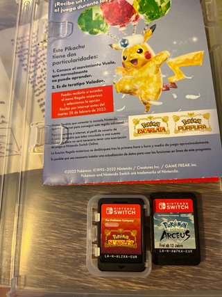 Nintendo Switch + Mando Pro + Juego Pokémon