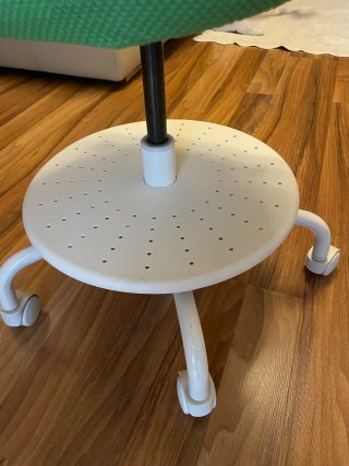 Silla de escritorio giratoria verde