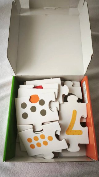 Puzzle 123 Números, Cantidades y Secuencias