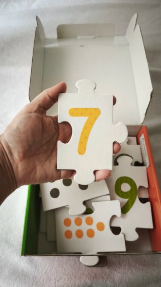Puzzle 123 Números, Cantidades y Secuencias