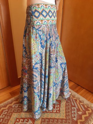 Falda-pantalón seda XS/L de Jot