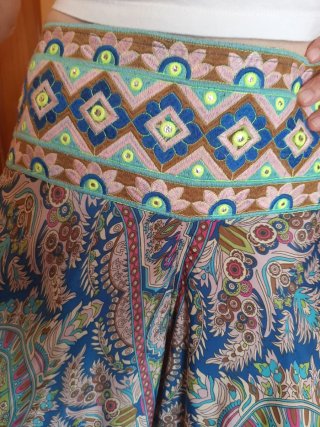 Falda-pantalón seda XS/L de Jot