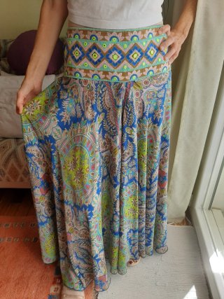 Falda-pantalón seda XS/L de Jot