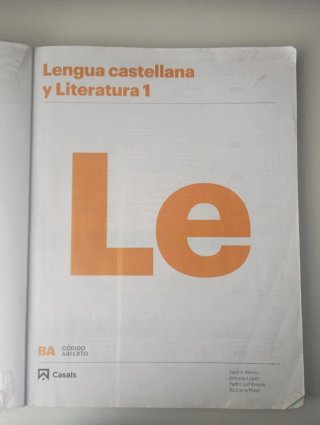 Lengua castellana y Literatura 1