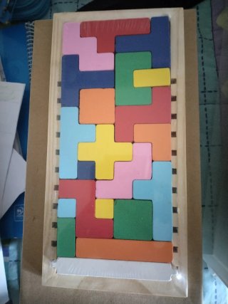 Juego puzzle madera infantil sin estrenar