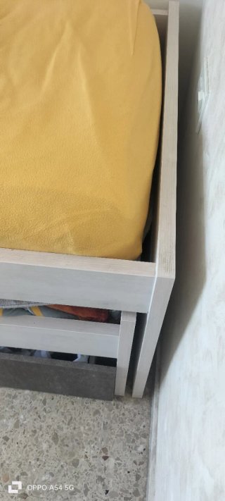 Cama doble con 2 cajones