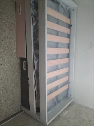 Cama doble con 2 cajones
