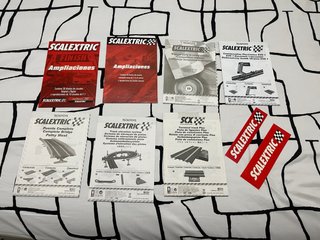 Manuales Scalextric y SCX