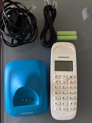 Teléfono Inalámbrico Daewoo Completo