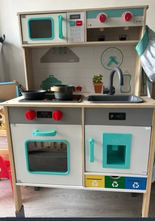 Cocinita Aldi de madera