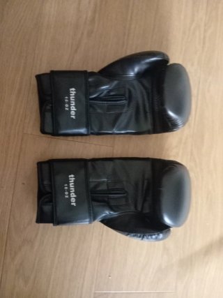 Guantes de boxeo  Leone 1947 Thunder GN383, 10 oz,
