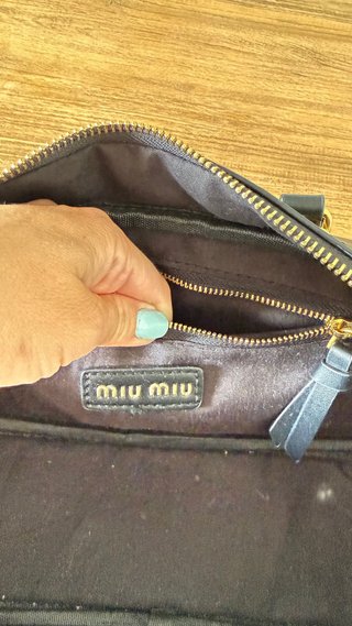 Bolso Miu Miu Negro Piel