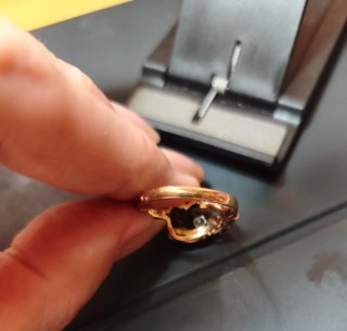 Anillo Antiguo Oro 18k